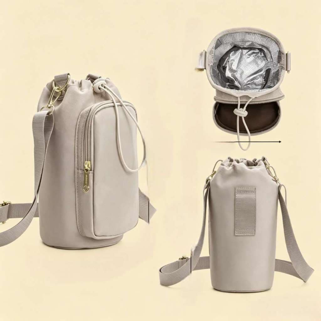 Bolsa Porta-Copos À Prova D'Água – Ideal para Academia, Trabalho e Viagens