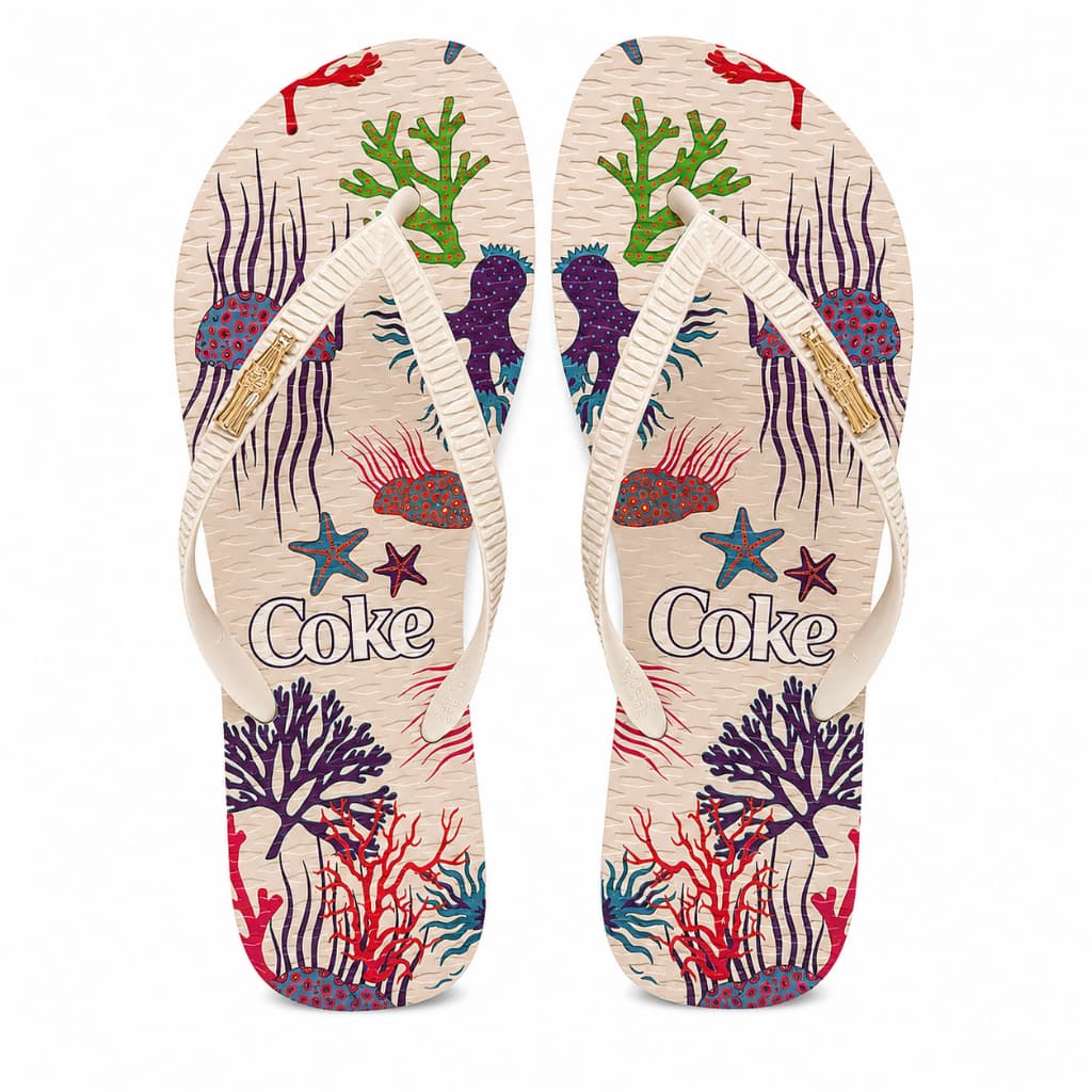 Chinelo Coca Cola Feminino Oceanic Cc4925