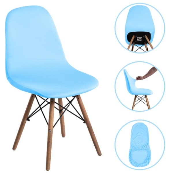 Capa Cadeira Charles Eames Ajustável Malha Gel Vários Kits