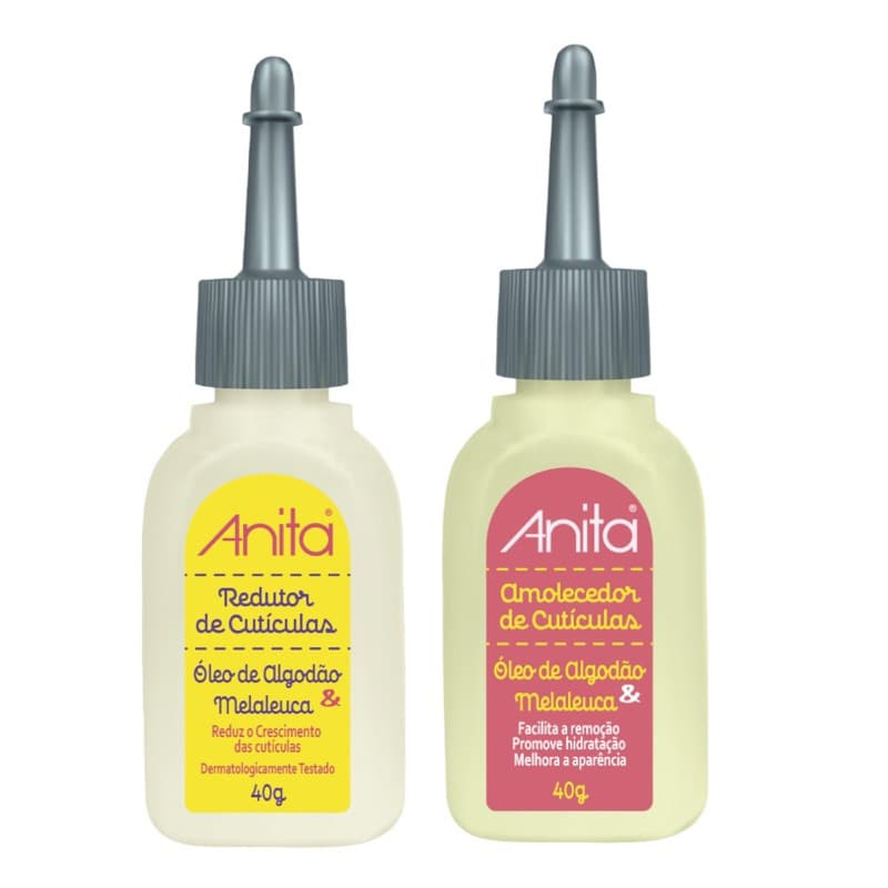 Anita  Redutor e Amolecedor De Cutículas Óleo De Algodão & Melaleuca 40ml