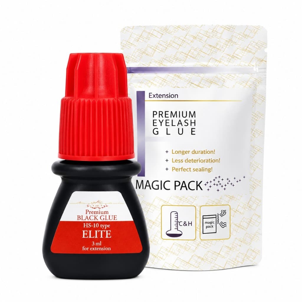 Cola Elite Hs-10 3ml Alongamento Cilios Postiços Extensão Fio Hs10 Premium Glue Volume Russo Anvisa