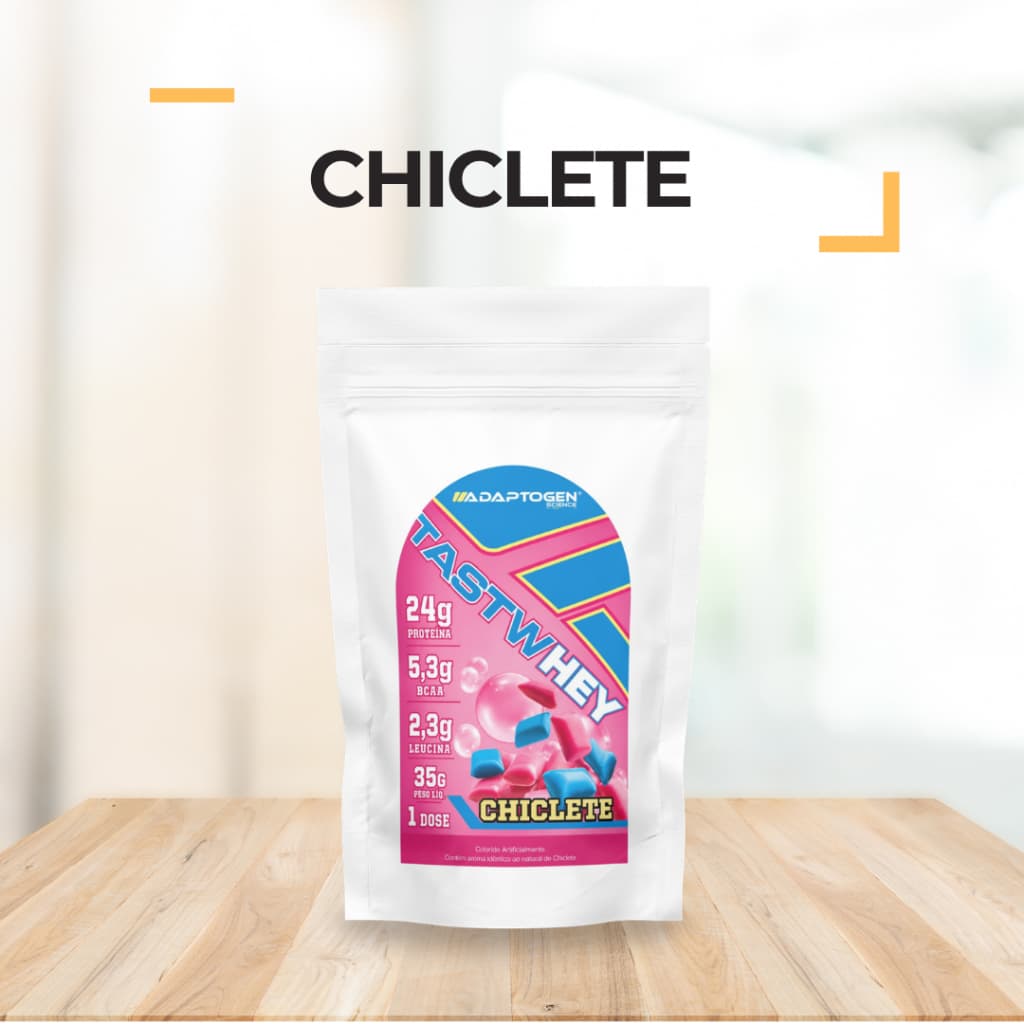 Tasty Whey 3w - Chiclete - 35g - 1 dose