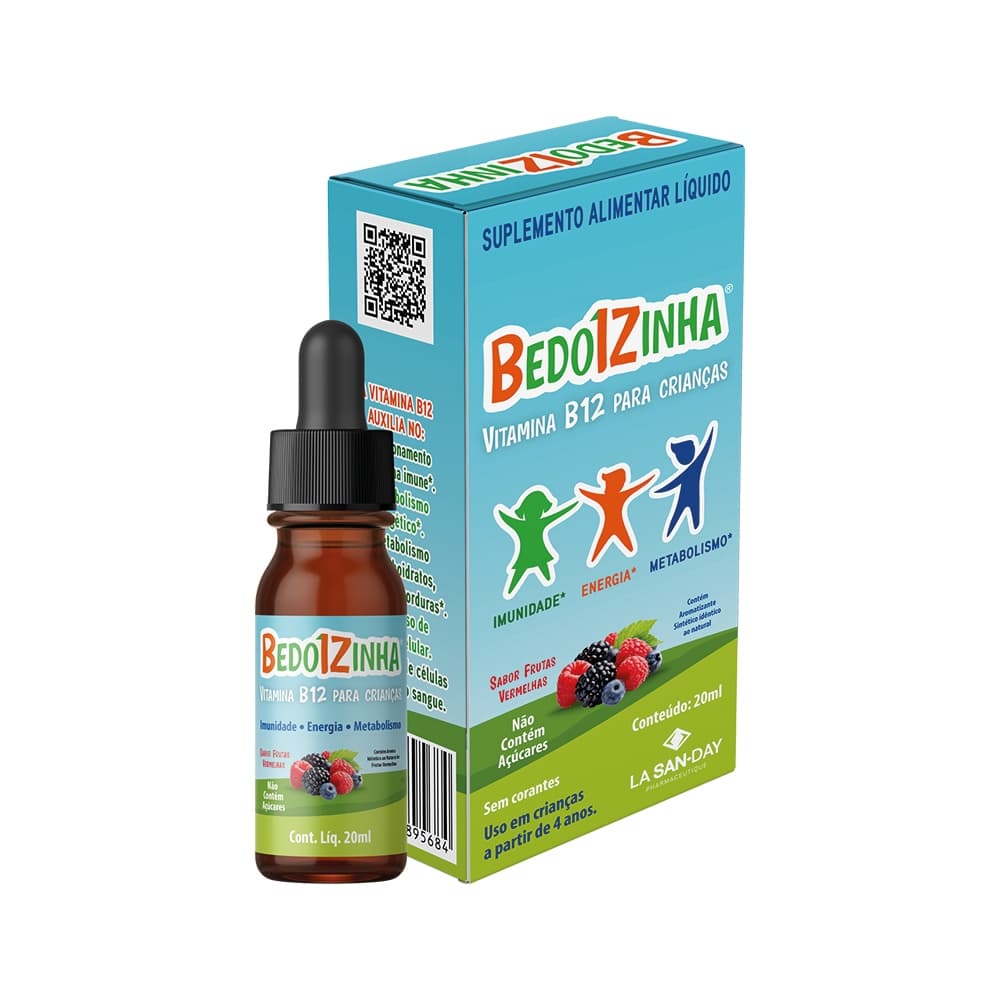 Bedoizinha Vitamina B12 Gotas - 20ml - La San Day