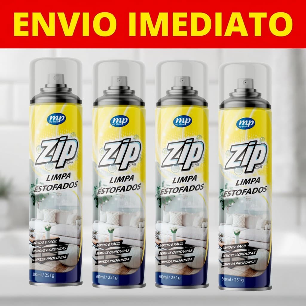 Limpa Estofados A Seco Espuma Magica Sofa Banco de Carro Carpete Colchão Capacete limpeza automotiva Zip 300 Mg