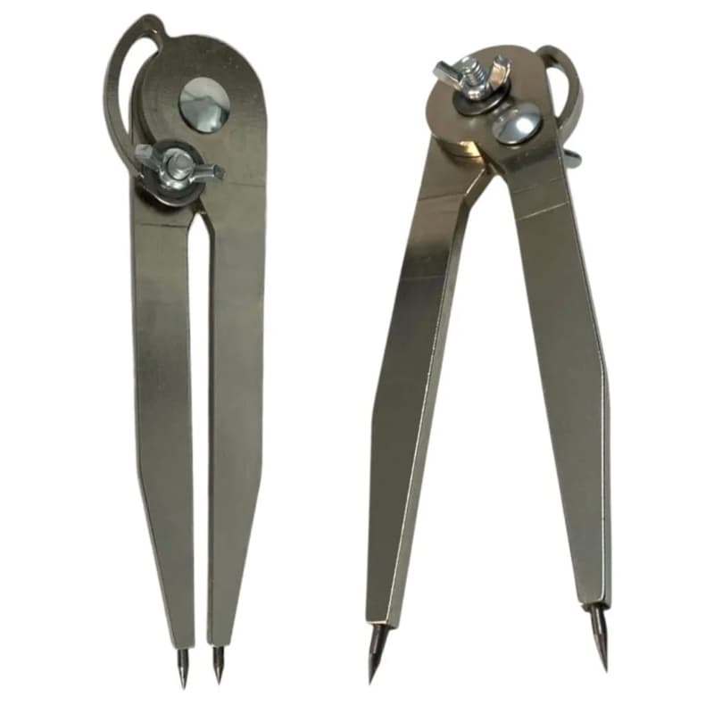 Compasso Traçagem Caldeiraria Industrial Ponta De Videa 19cm