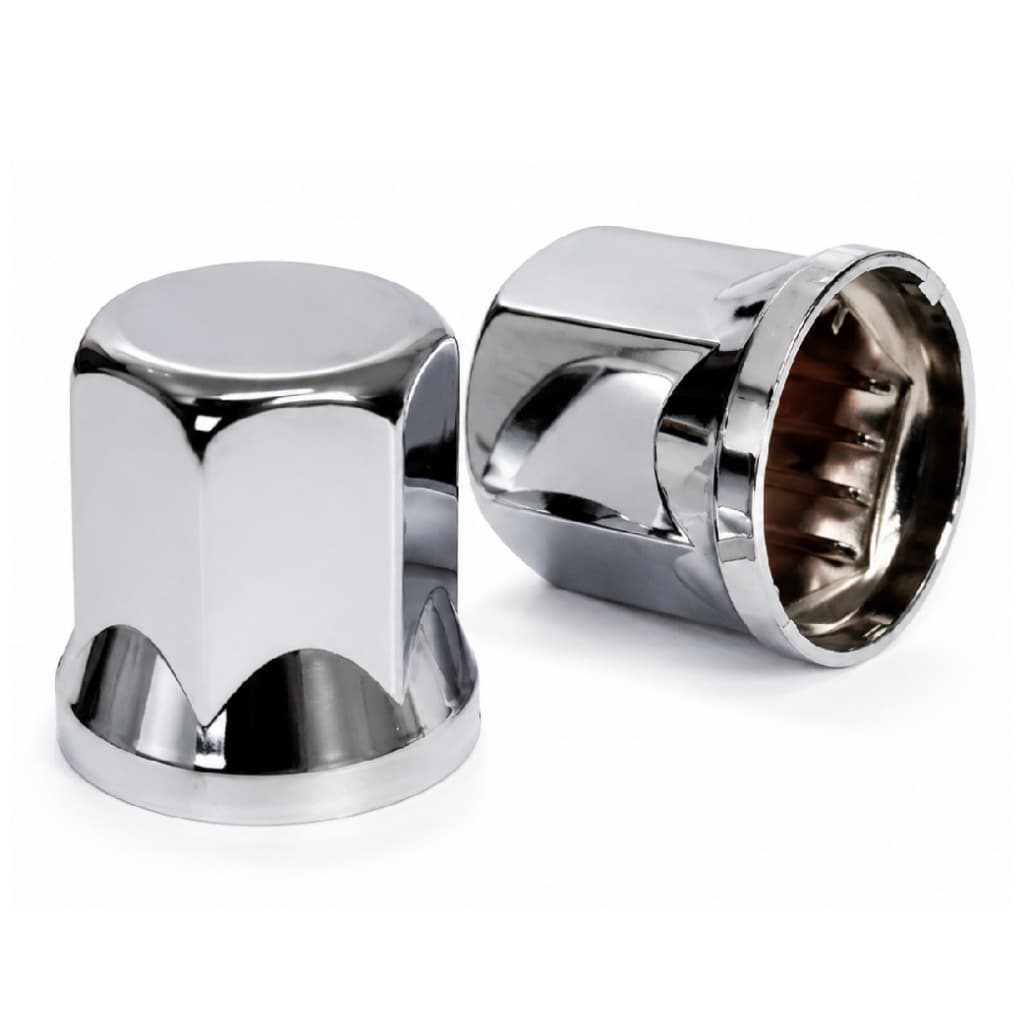 60 Capa Porca Roda Cromada Caminhão 32/33mm Sextavada