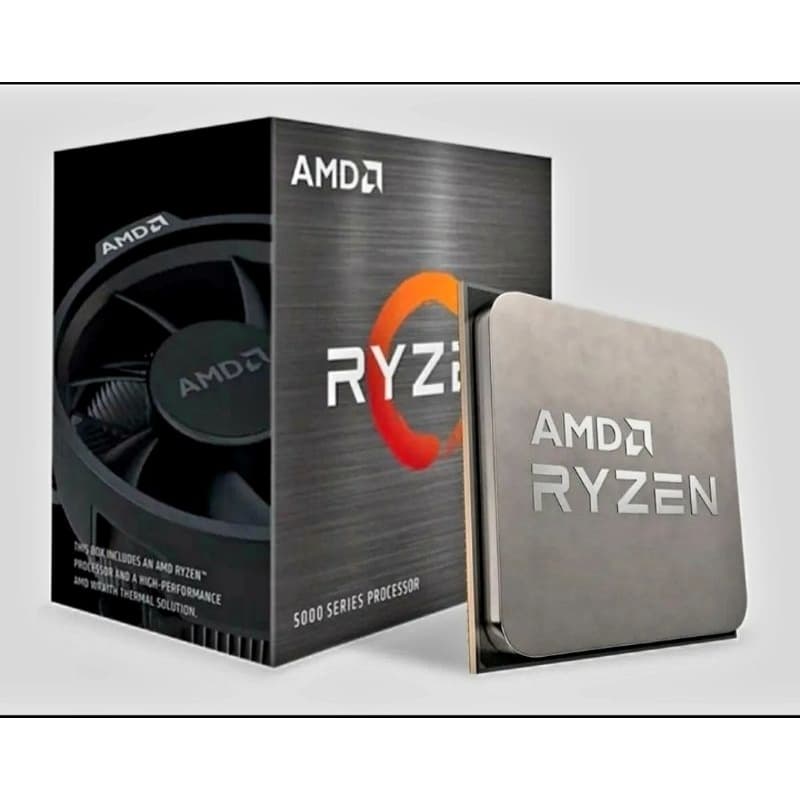Processador AMD Ryzen 5 5500 BOX LACRADO 3.6GHz (4.2GHz Turbo), 6-Cores 12-Threads, AM4, BOX Lacrado