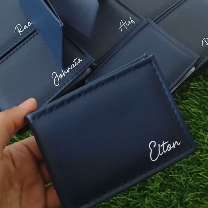 5 Carteira Masculina Personalizada Presente personalizado padrinhos