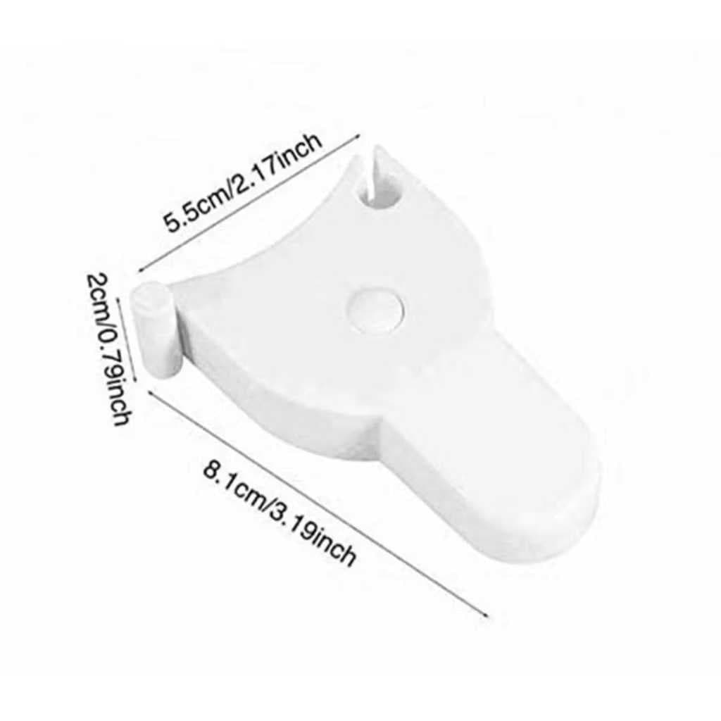 Fita Métrica Corporal Retrátil com Cálculo de IMC