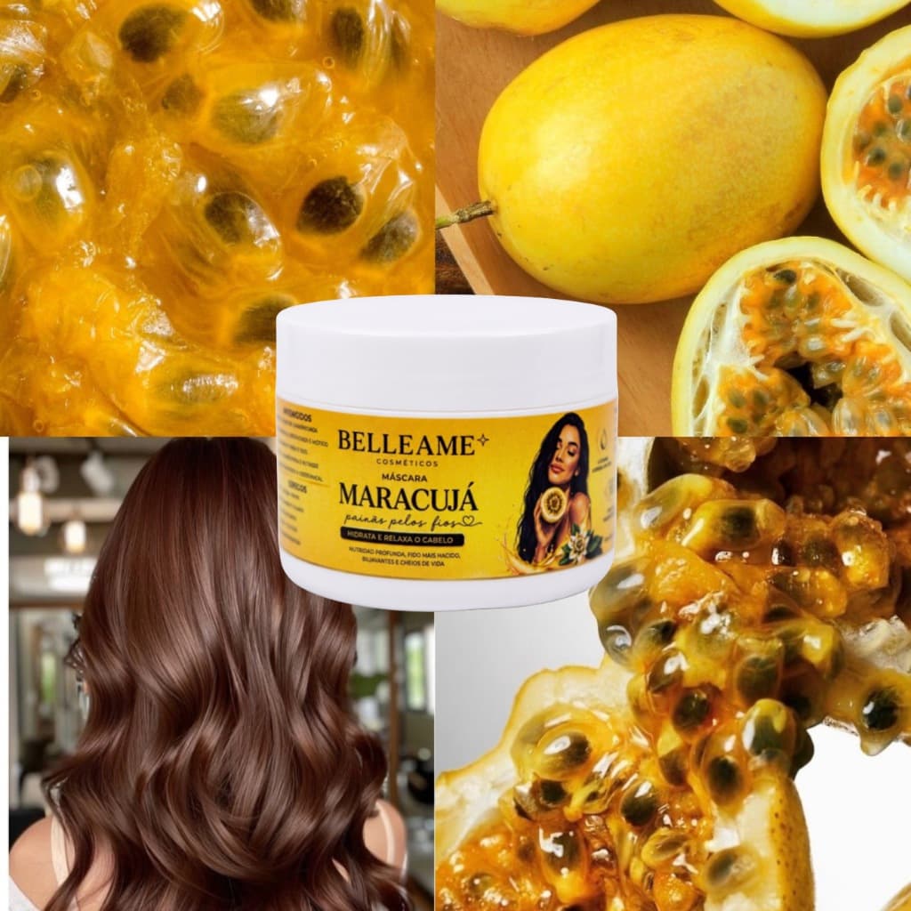 Máscara de Maracujá Belleame – Nutrição Tropical 300G