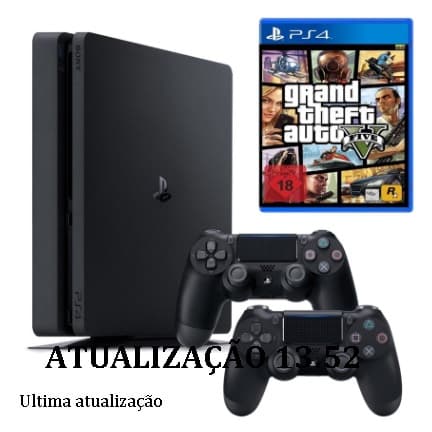 Ps4 SLIM 1 Tera 500gb+ jogos+ controles+ seminovo