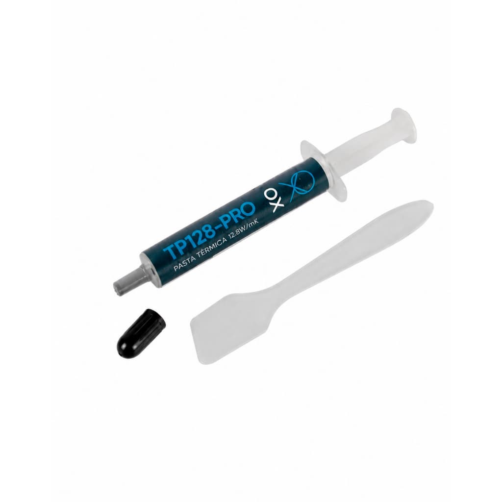 Pasta Térmica Ox Tp128-pro De 12.8w/mk Para Processador E Gpu Em Seringa De 2g Cinza Pasta Térmica Ox Tp128-pro De 12.8w