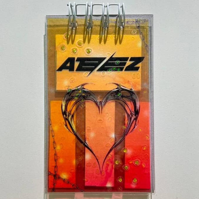 bloco de post it ATEEZ