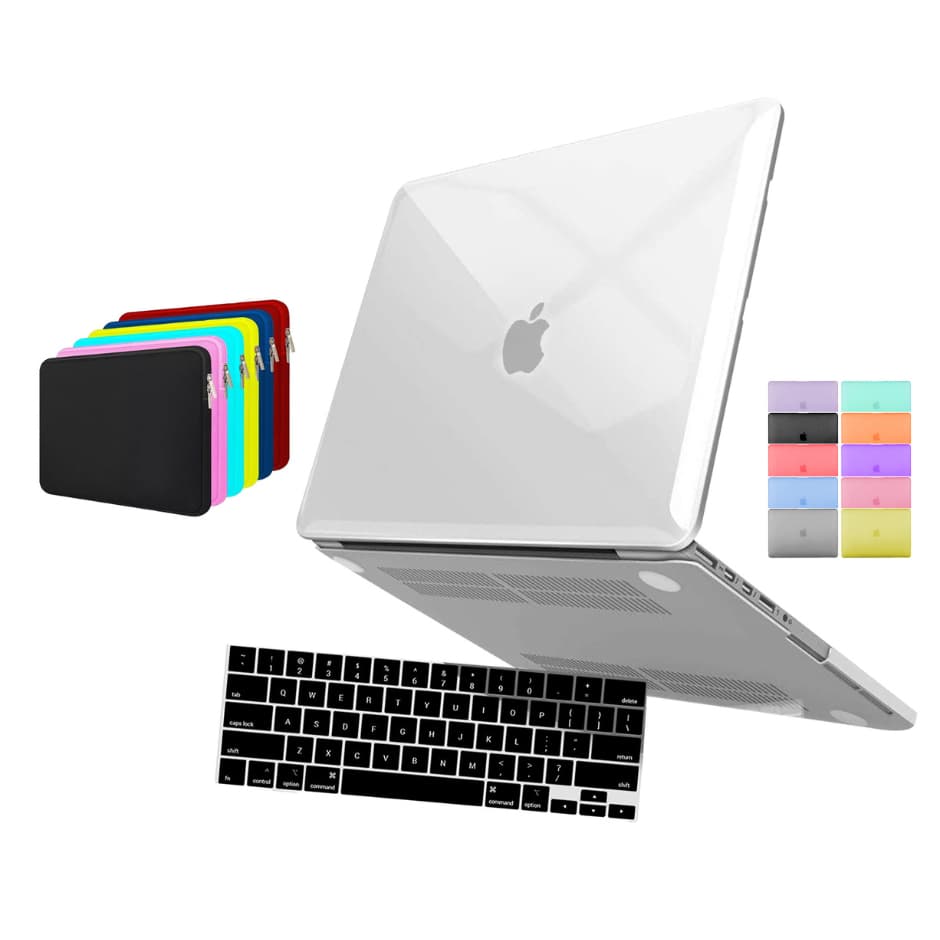 Case Capa Protetora Para Macbook Neo 13 A3404 Chip A18 PRO + Bag + Película de Teclado Kit