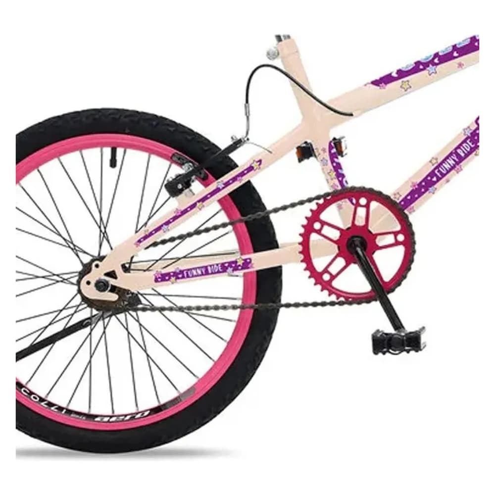 Bicicleta Infantil com Cestinha e Descanso