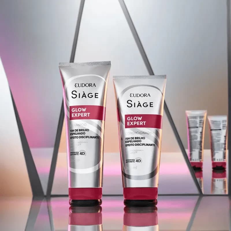 Combo Siàge Glow Expert Shampoo 250ml + Condicionador 200ml