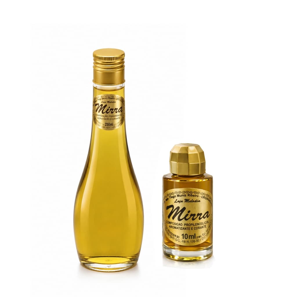Óleo Para Unção De Mirra 250 Ml Original +1 oleo mirra 10 ml