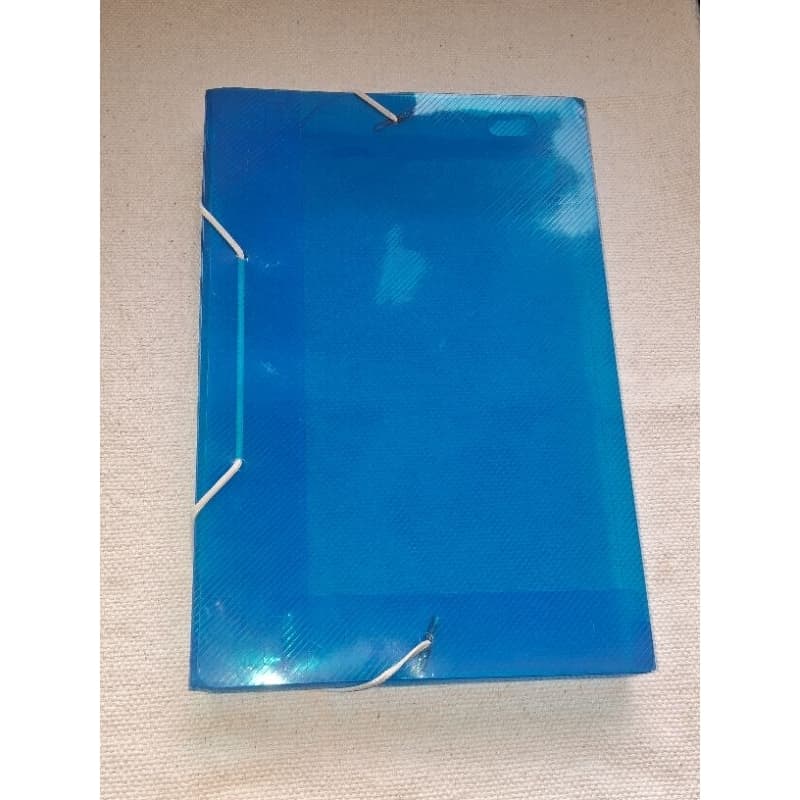 Pasta Plástica A5 Porta Documentos Organizador de Folhas | Usada