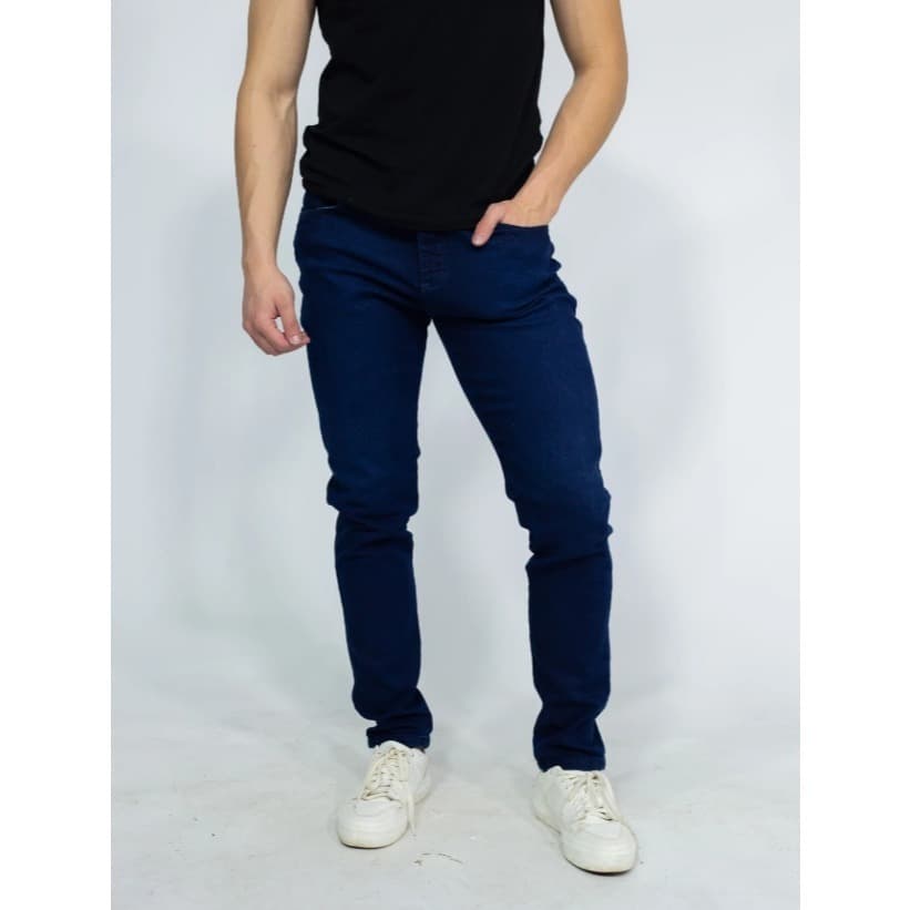 Calça Jeans Masculina Slim Fit Stretch Casual Moderna Melhor Qualidade