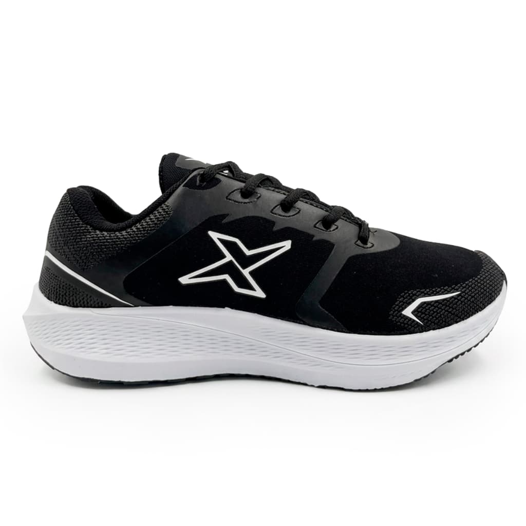 Tênis Esportivo Feminino Leve Academia Caminhada Corrida Confortável Casual Preto
