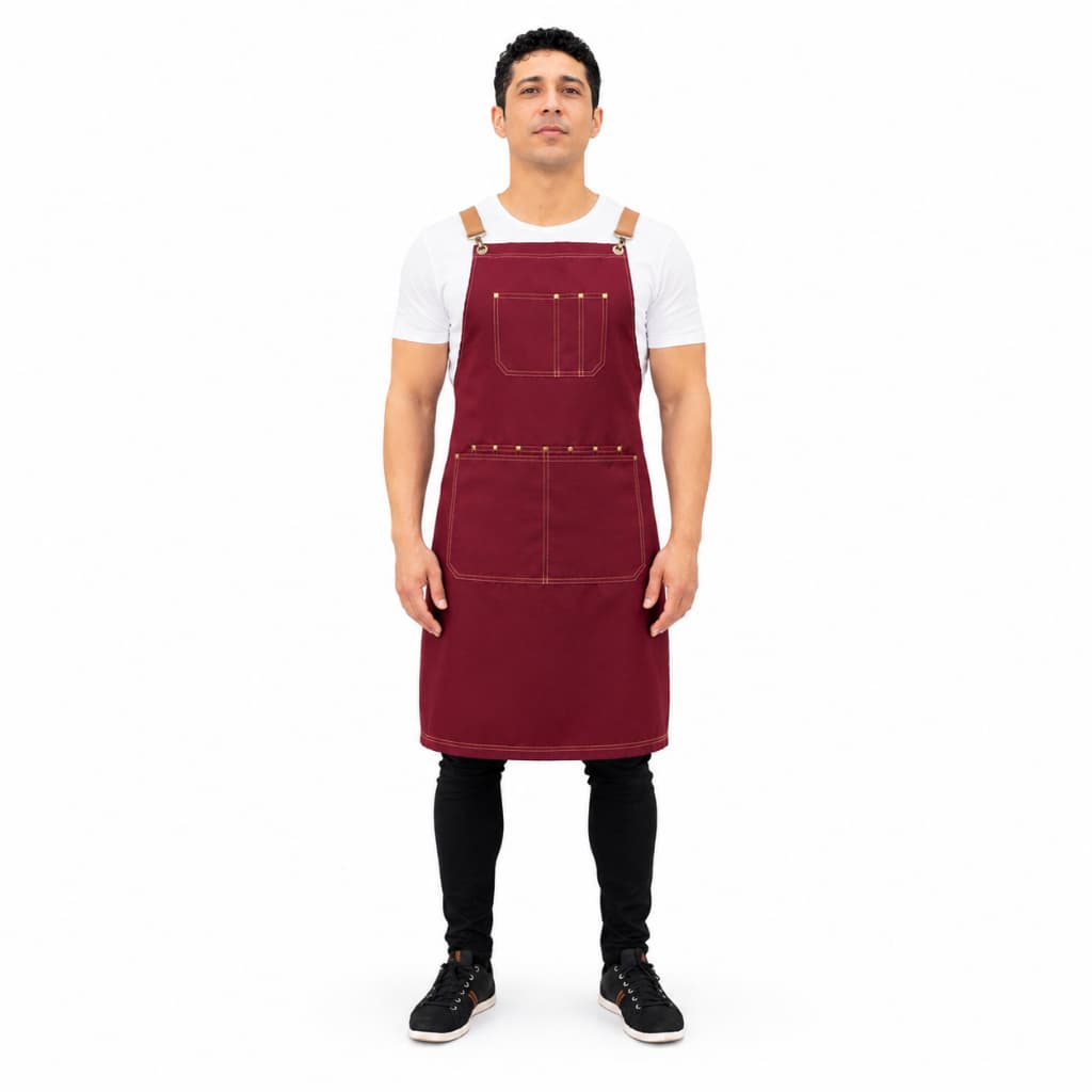 Avental Premium Estilo Chef Cozinha Churrasco Unissex