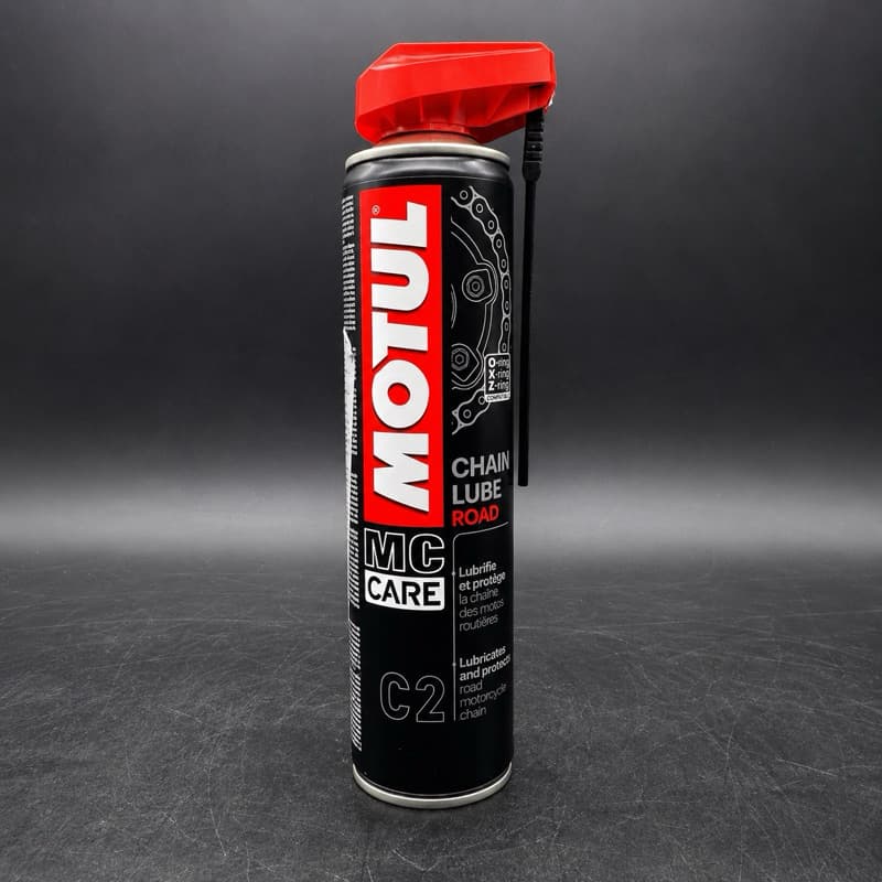 Motul C2 Chain Lube Road Plus Lubrificante Corrente Moto Spray 400ml Alta Aderência Proteção Duradoura
