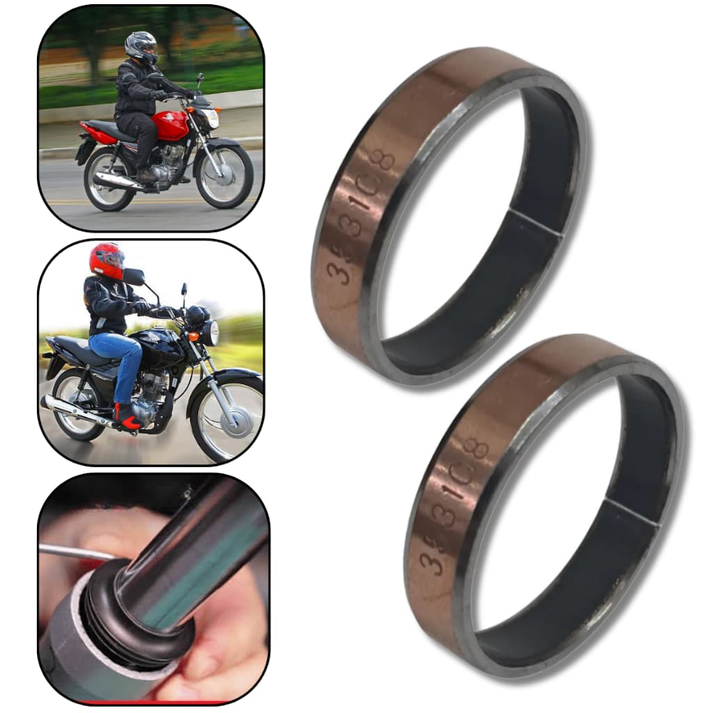 Bucha Guia Bengala Garfo Externa Fan 125 1995 A 2018 Moto
