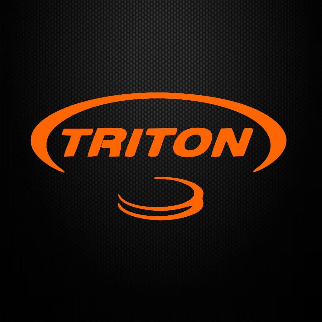 Adesivo Triton - Pequeno - Adesivos Para Carro Som Automotivo Triton Alto-Falantes
