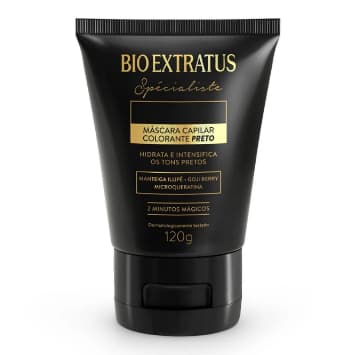 Máscara Mágica Colorante Bio Extratus Preto 120g (BIO EXTRATUS)