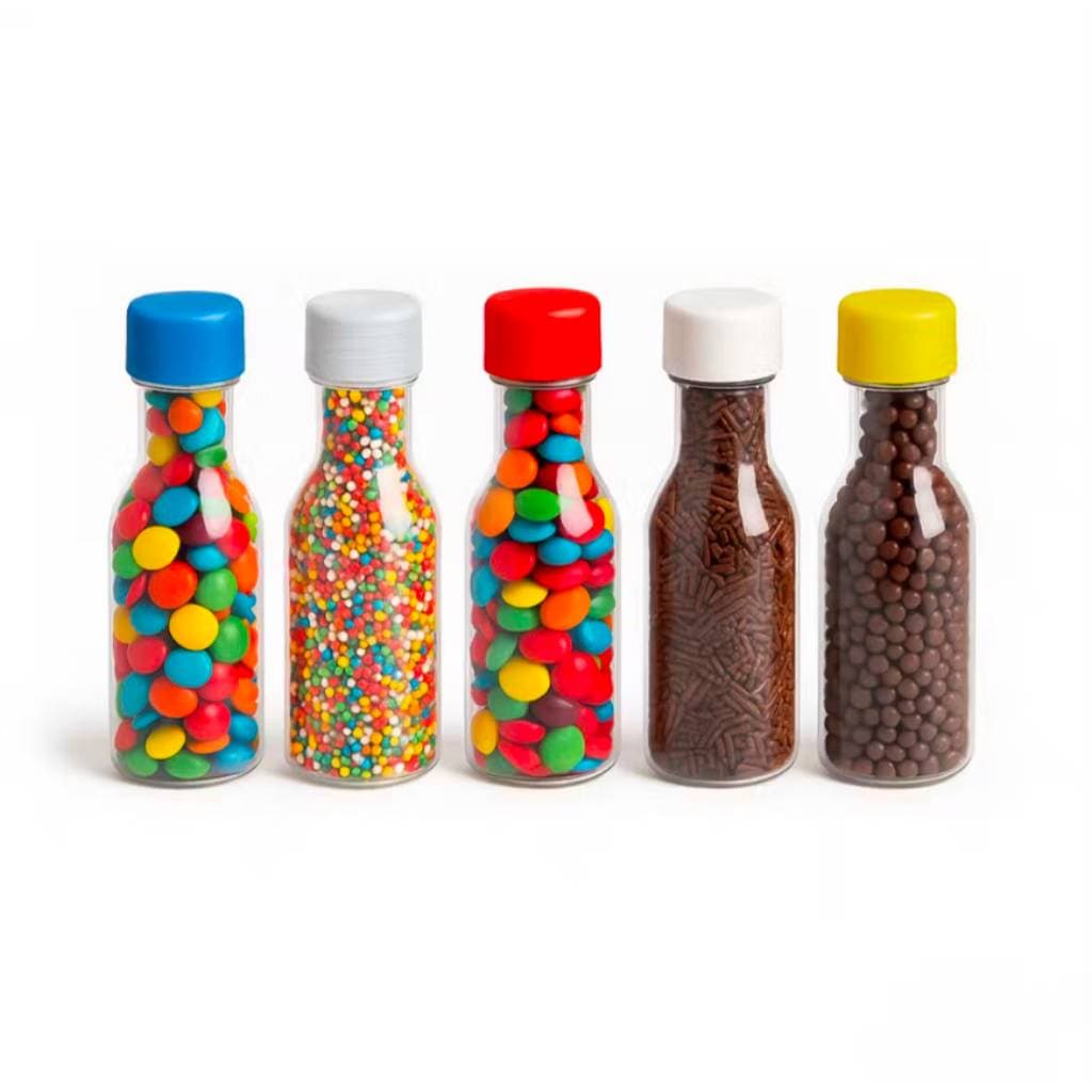 10/20/30 Garrafinhas Rosca 50ml Para Artesanatos, Festas E Muito Mais