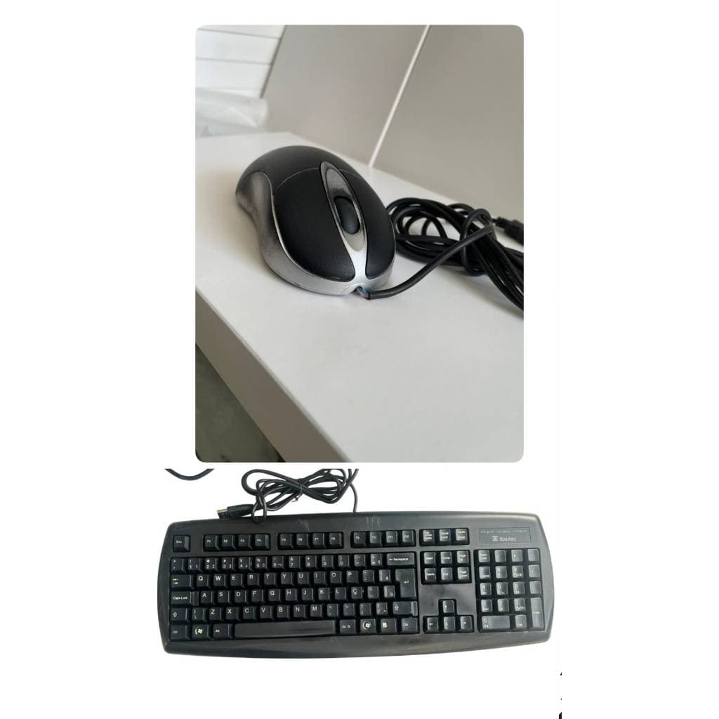 Teclado USB + Mouse USB
