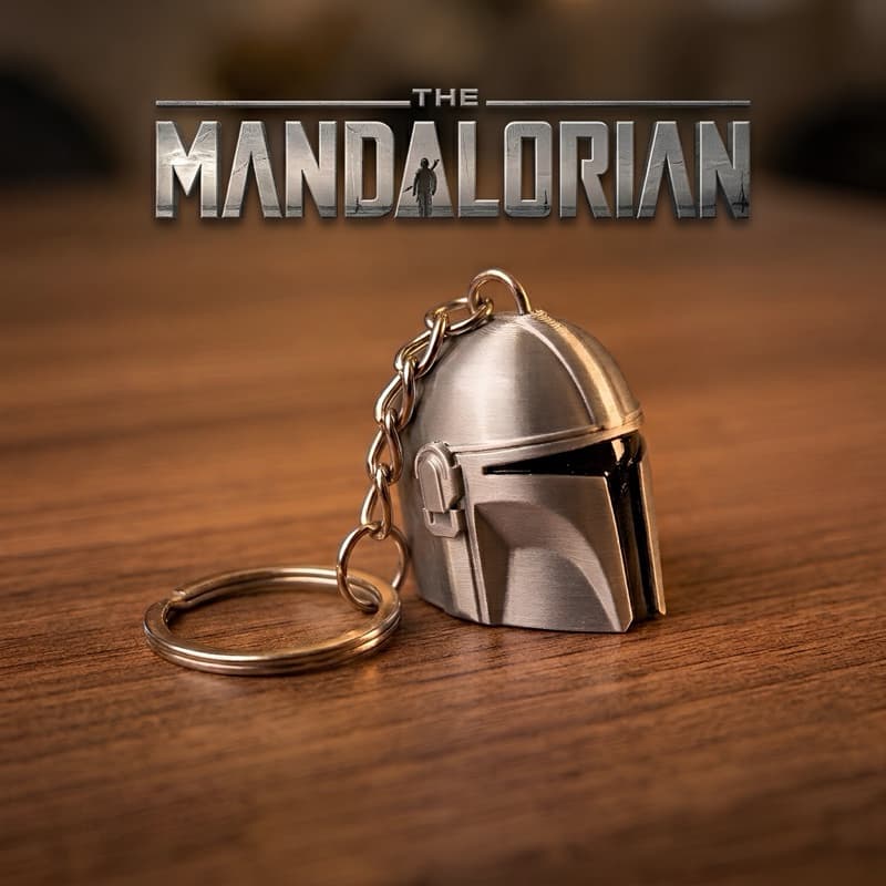 Chaveiro Mandalorian (Star Wars) Design Capacete Premium