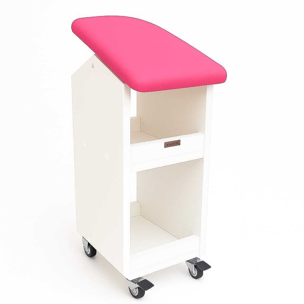 Suporte Apoio Para Pés/perna C/rodinhas Para Pedicure E Manicure Web Sales Nails