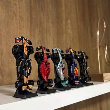 Suporte para Carrinho Hot Wheels F1 | Para colecionadores - Escala 1:64 coleção