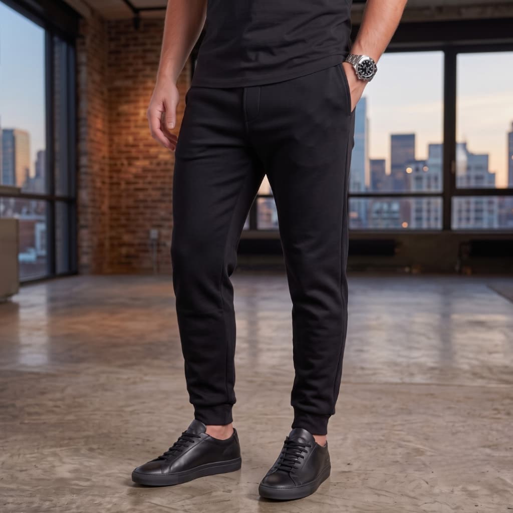 Calça Moletom Masculina Jogger Premium Conforto e Estilo Peluciada Ideal para o Inverno