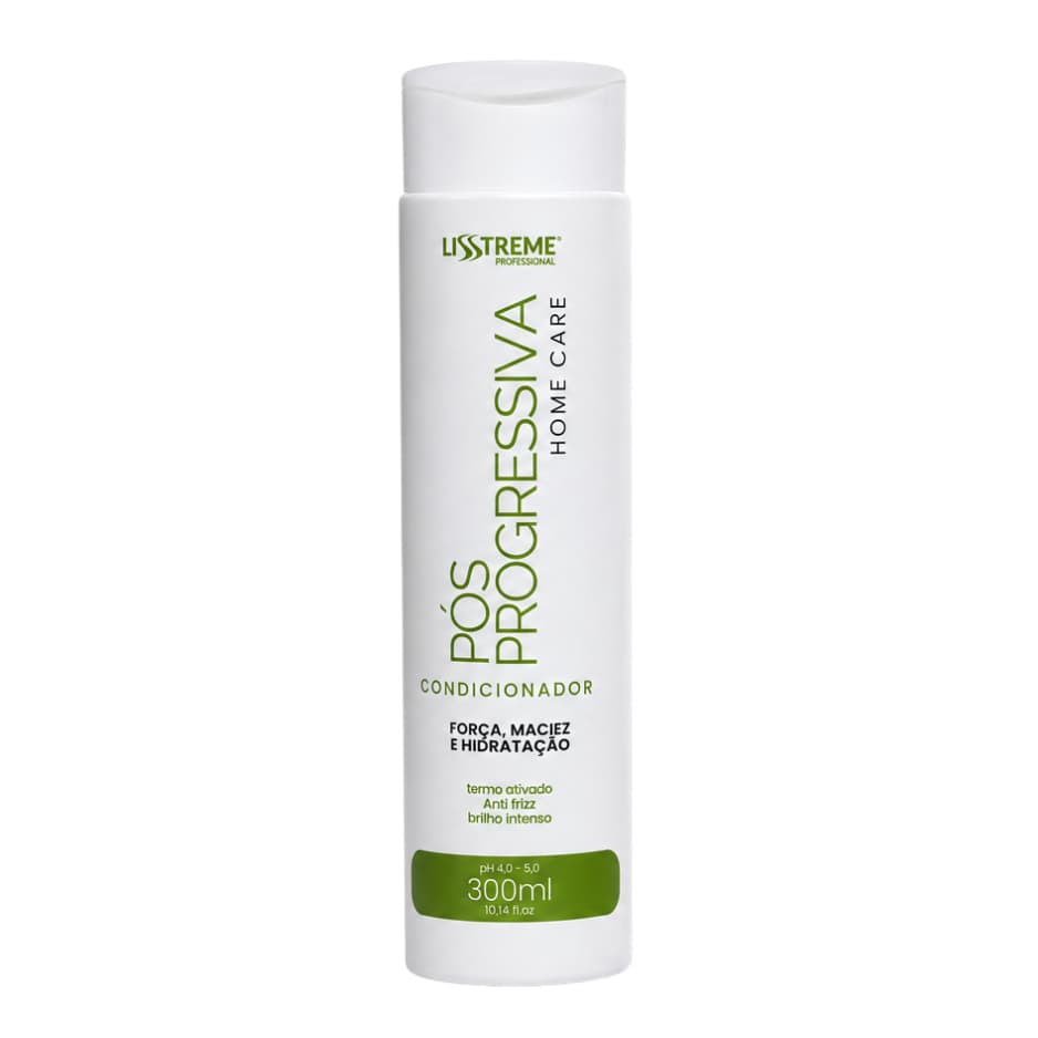 Condicionador Home Care 300ml Pós Progressiva LissTreme - Brilho, Maciez e Liso Duradouro