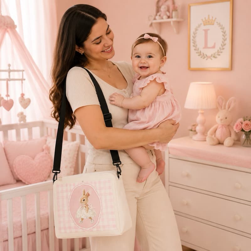 Bolsa de ombro patinha mamãe infantil maternidade casual