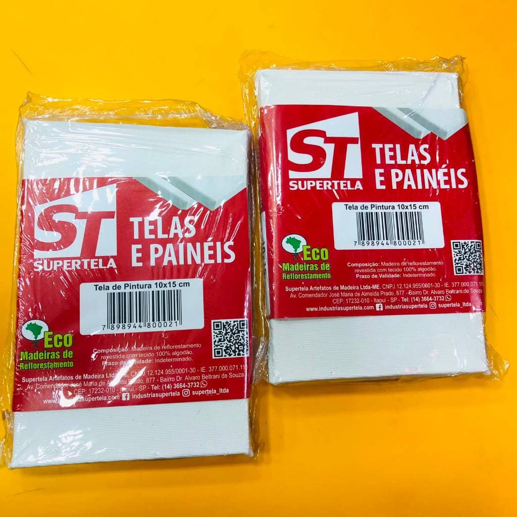Kit com 2 duas TELA 10X15