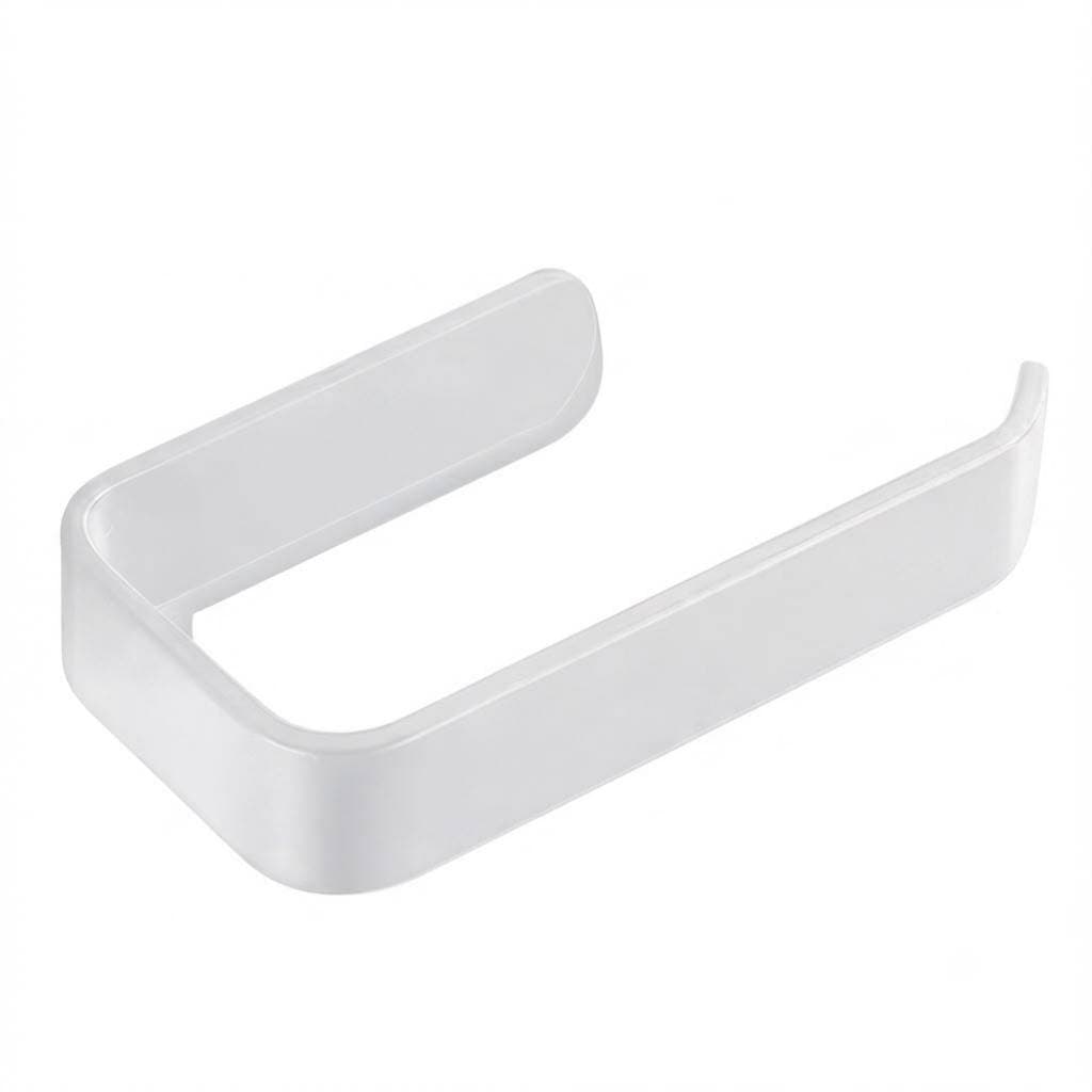 Kit 2 Suporte Papel Higiênico Sem Furadeira Fixação Adesiva Alta Resistência