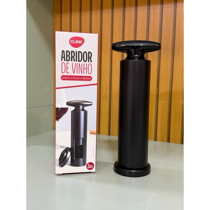 Abridor de Vinho Clink – Praticidade e Elegância para os Amantes de Vinho