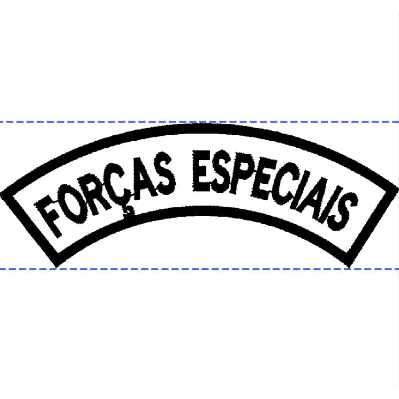 TARJETA BORDADA BAIXA VISIBILIDADE PADRÃO EB DIVERSOS MODELOS