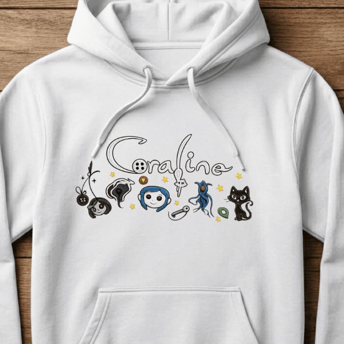 Moletom CORALINE Filme