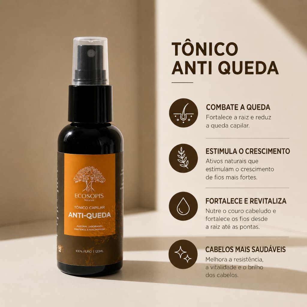 Tônico Capilar Anti Queda