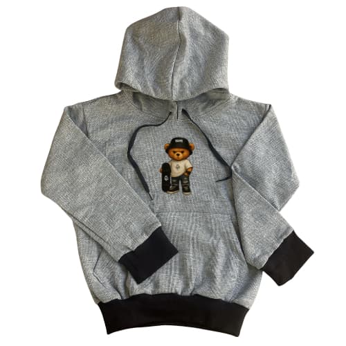 Blusa Canguru Com Capuz Infantil Moletom Menino Confortavel E Estilosa