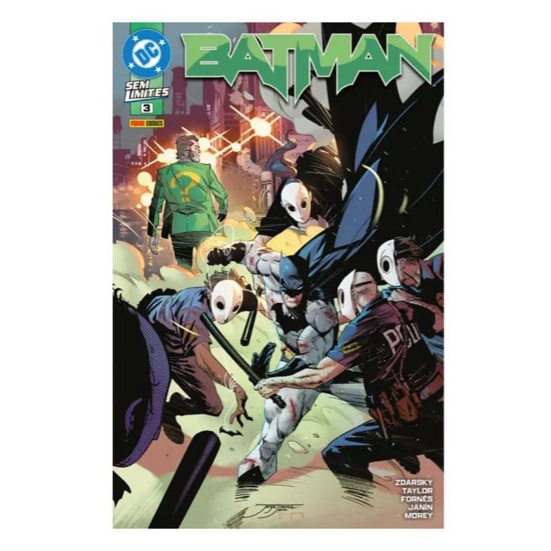 Batman (2025), De Chip Zdarsky, Jorge Fornés, Mikel Janín, Tom Taylor. Editora Editora Panini (2026)