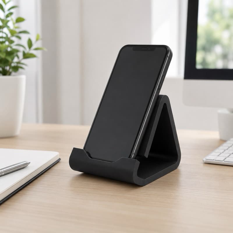 Suporte para Celular| Apoio de Mesa Compacto para Smartphone Escritório Home Office e Estudos