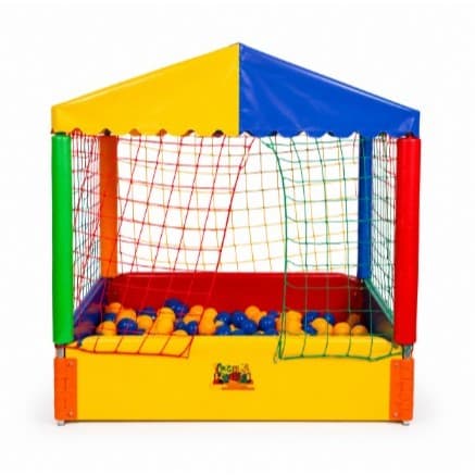 Piscina de Bolinhas Infantil 1X1m Colorida – Brincadeira Segura e Divertida!