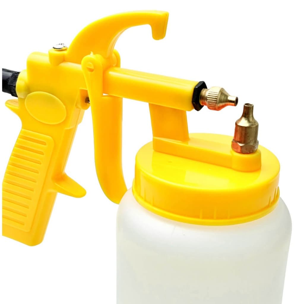Pistola De Pintura Ar Direto Bico 2,5mm Profissional Compacta Leve Automotiva E Móveis Diversas Superfícies