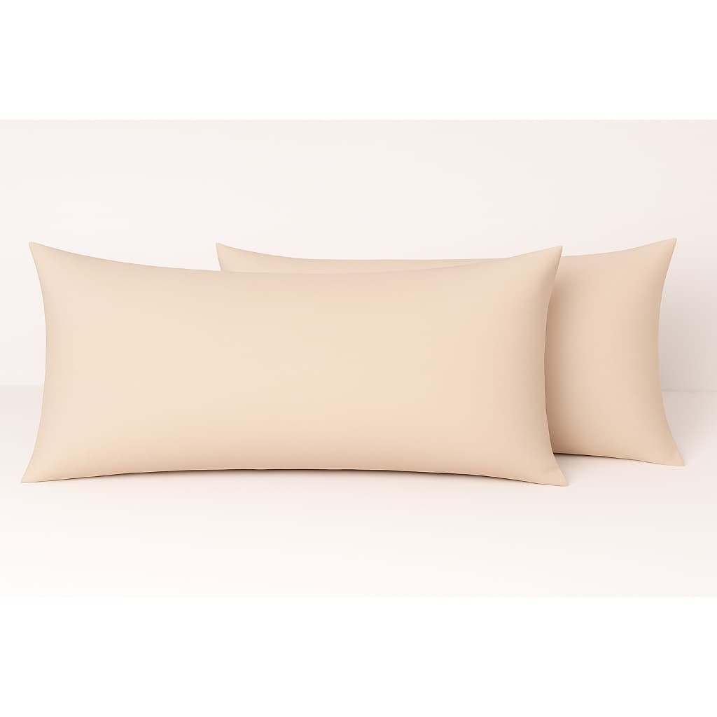 Capa Travesseiro de Corpo Xuxão 1,40m x 40cm Percal 180 Fios Algodão Premium (5 unidades)