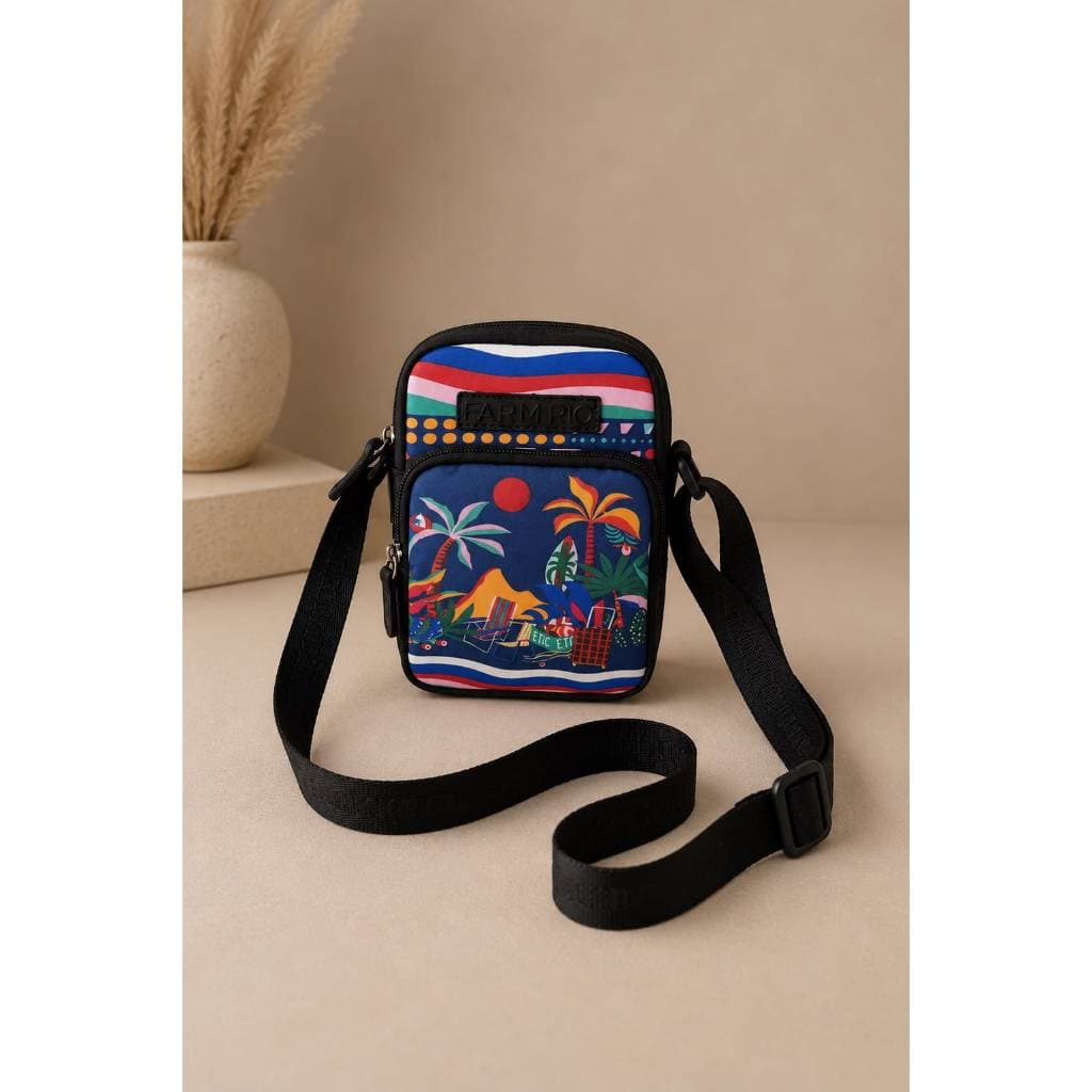 Mini Bolsa Transversal Bag Estampada com Alça Ajustável Regulavel Envio Imediato
